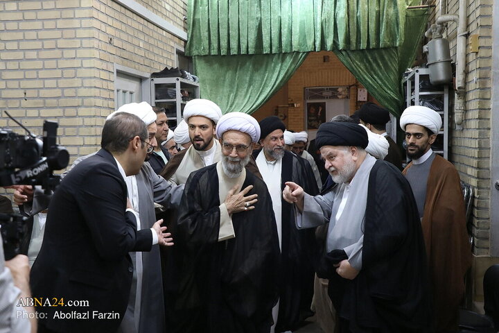 بزرگداشت آیت‌الله فیاض در دفتر آیت‌الله سیستانی در قم