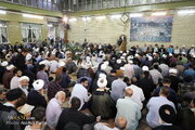 Photos: Memorial ceremony of Ayatollah Fayadh Held at Ayatollah Sistani's Office in Qom