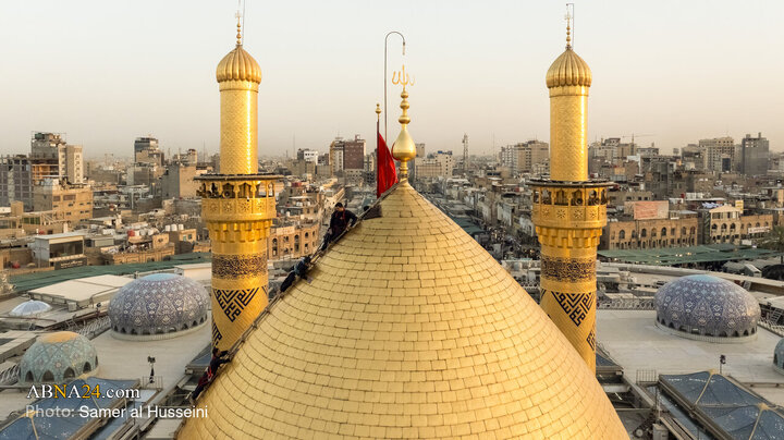 Photos: Dust-Cleaning Ceremony of Dome of Hazrat Abul-Fazl Holy Shrine on Eve of Muharram