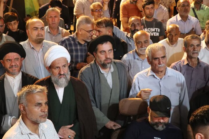 گزارش تصویری/ صدمین شب اجتماع سراسری مردم قرچک