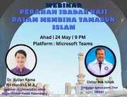 Webinar "The Role of Hajj in Building Islamic Civilization" Held in Malay