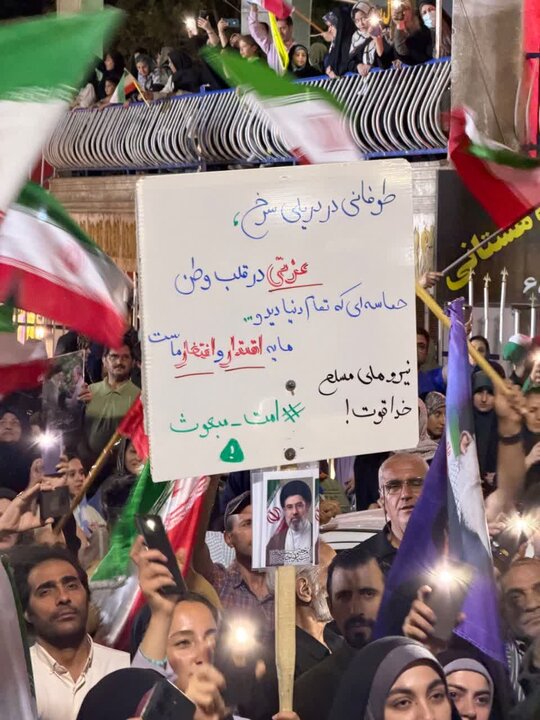 گزارش تصویری/ میدان‌داری مردم ملارد در صدمین شب