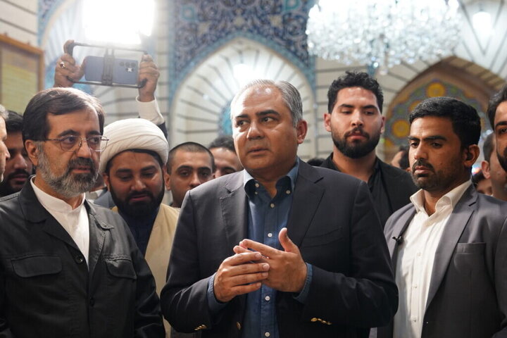 Photos: Pakistan's Interior Minister Visits Hazrat Masoumeh Holy Shrine