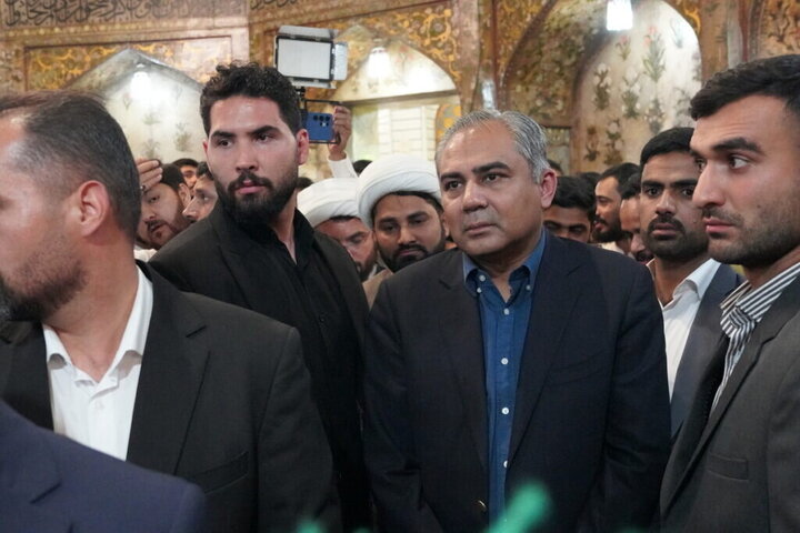 Photos: Pakistan's Interior Minister Visits Hazrat Masoumeh Holy Shrine