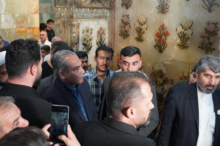 Photos: Pakistan's Interior Minister Visits Hazrat Masoumeh Holy Shrine