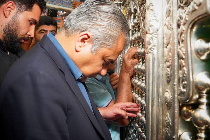 Photos: Pakistan's Interior Minister Visits Hazrat Masoumeh Holy Shrine