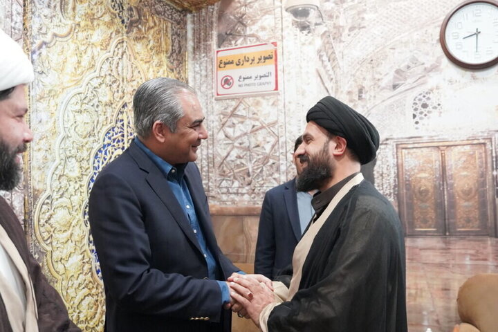 Photos: Pakistan's Interior Minister Visits Hazrat Masoumeh Holy Shrine