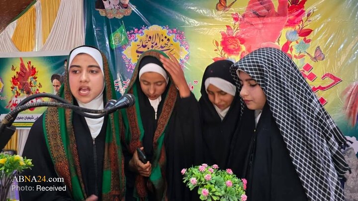 مراسم عید غدیر در امام‌باره شب‌پورا در ماگام کشمیر هند