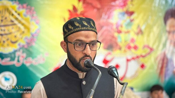 مراسم عید غدیر در امام‌باره شب‌پورا در ماگام کشمیر هند