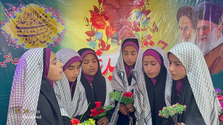 مراسم عید غدیر در امام‌باره شب‌پورا در ماگام کشمیر هند