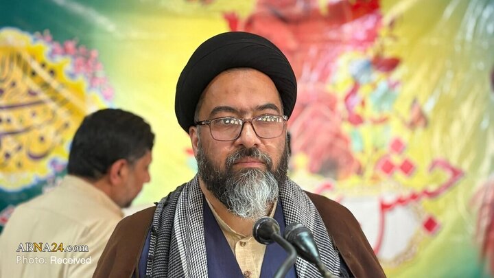 مراسم عید غدیر در امام‌باره شب‌پورا در ماگام کشمیر هند