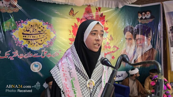 مراسم عید غدیر در امام‌باره شب‌پورا در ماگام کشمیر هند