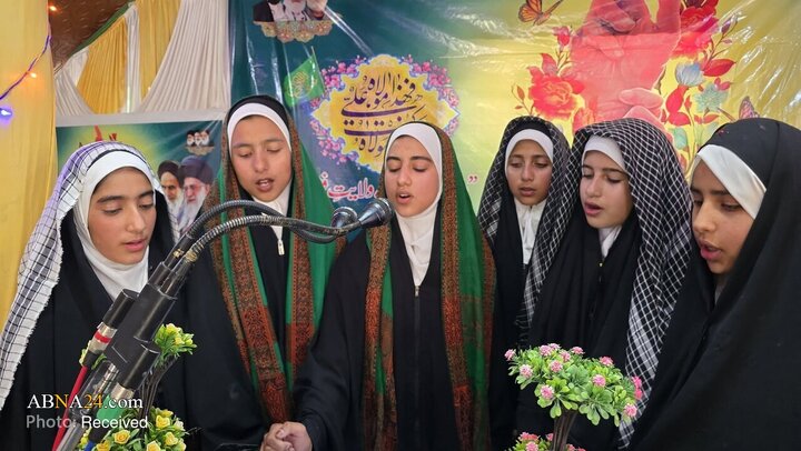 مراسم عید غدیر در امام‌باره شب‌پورا در ماگام کشمیر هند