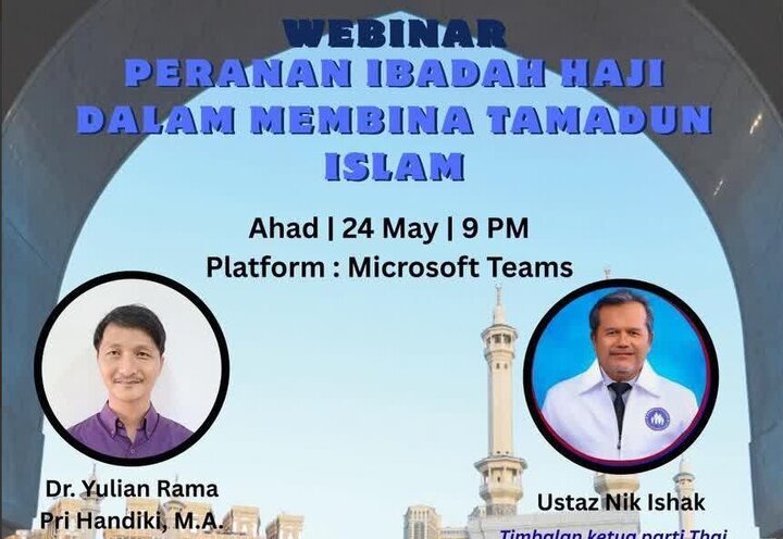 Webinar Internasional Bahas Peran Haji dalam Membangun Peradaban Islam