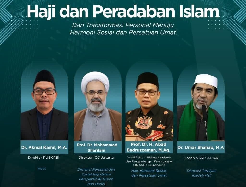 Int’l Webinar "Hajj and Islamic Civilization; From Individual Transformation to Social Solidarity and the Unity of the Ummah"