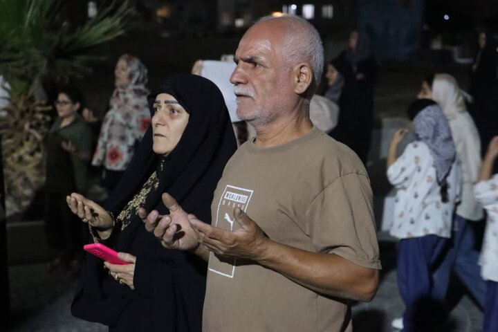 گزارش تصویری/ حماسه حضور مردم کهریزک در صدویکمین شب