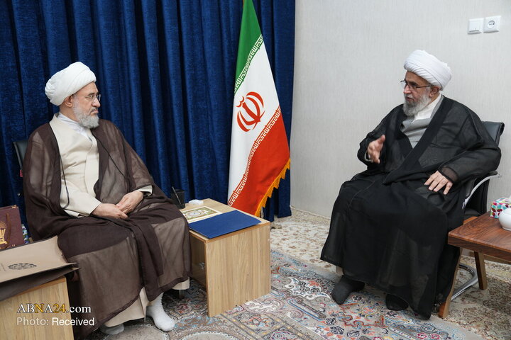 دیدار دبیرکل مجمع جهانی اهل بیت(ع) با آیت‌الله اراکی