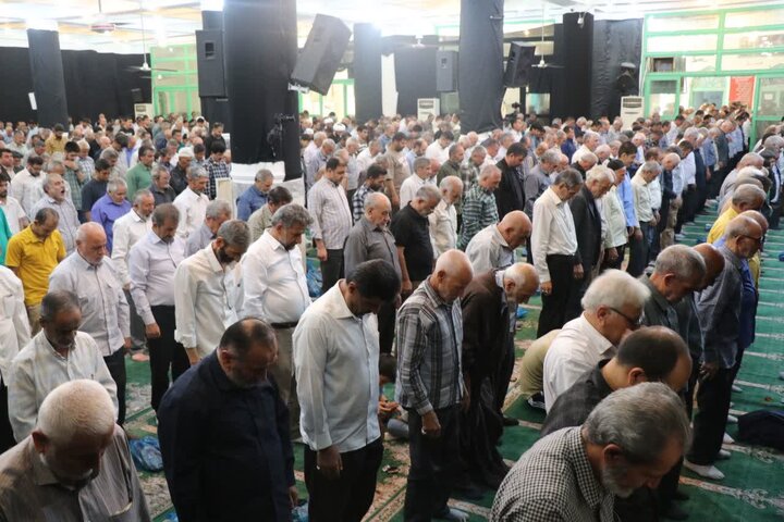 گزارش تصویری/ اقامه‌ نماز جمعه در قرچک