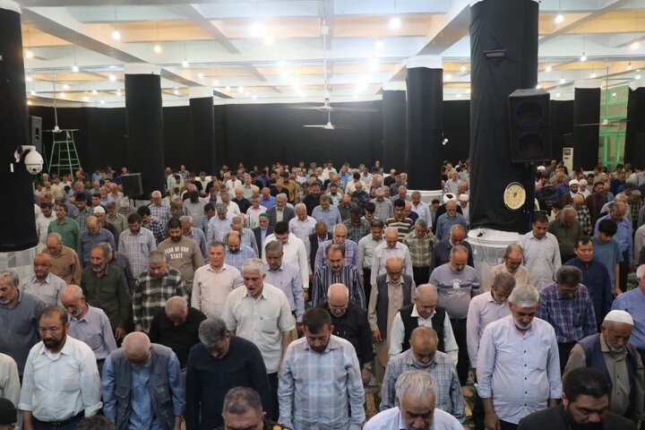 گزارش تصویری/ اقامه‌ نماز جمعه در قرچک