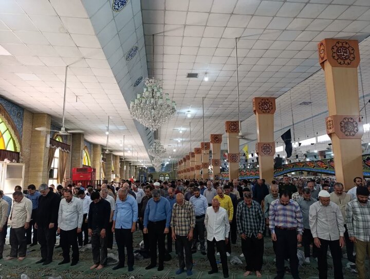گزارش تصویری/ اقامه نماز جمعه در پاکدشت