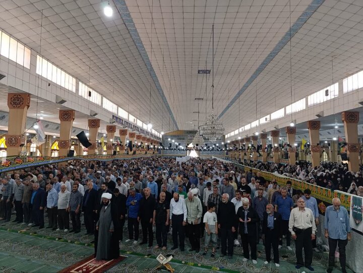 گزارش تصویری/ اقامه نماز جمعه در پاکدشت