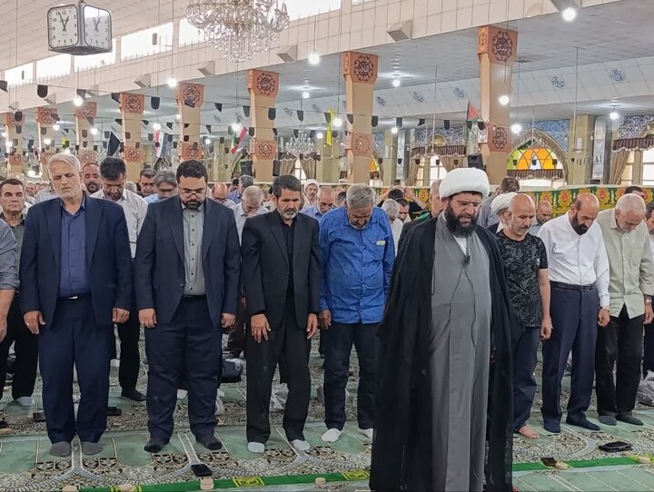 گزارش تصویری/ اقامه نماز جمعه در پاکدشت