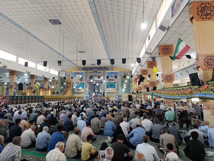 گزارش تصویری/ اقامه نماز جمعه در پاکدشت