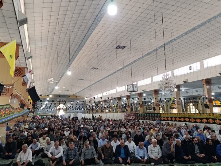 گزارش تصویری/ اقامه نماز جمعه در پاکدشت