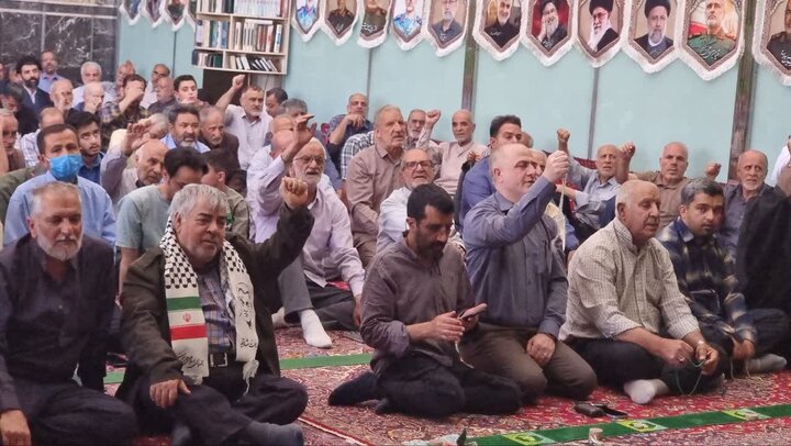 گزارش تصویری/ نماز عبادی سیاسی جمعه در دماوند