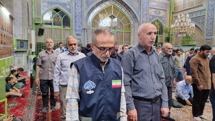 گزارش تصویری/ نماز عبادی سیاسی جمعه در دماوند