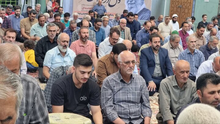 گزارش تصویری/ نماز عبادی سیاسی جمعه در دماوند