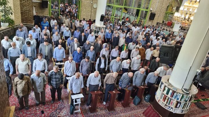 گزارش تصویری/ نماز عبادی سیاسی جمعه در دماوند