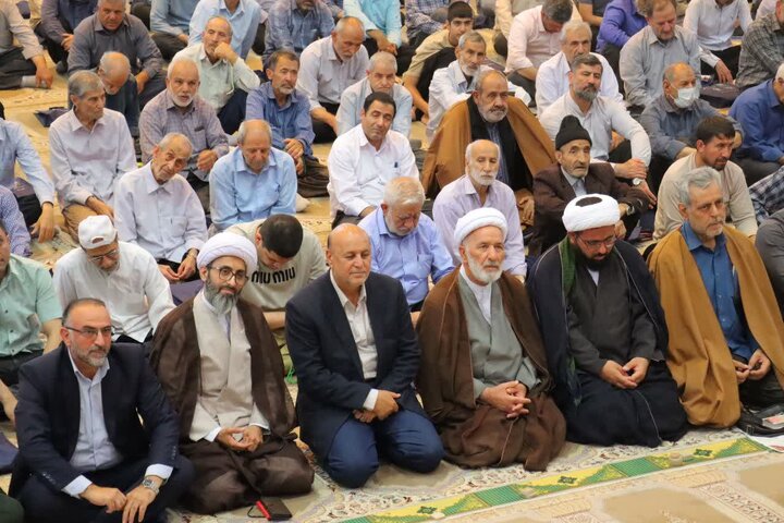 گزارش تصویری/ نماز عبادی سیاسی جمعه در اسلامشهر