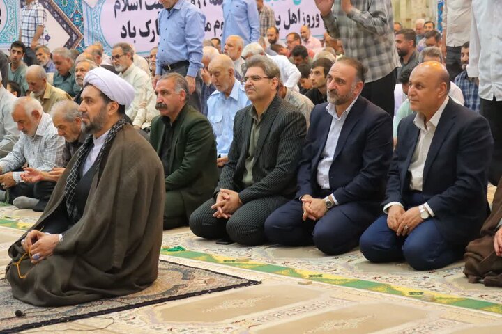 گزارش تصویری/ نماز عبادی سیاسی جمعه در اسلامشهر