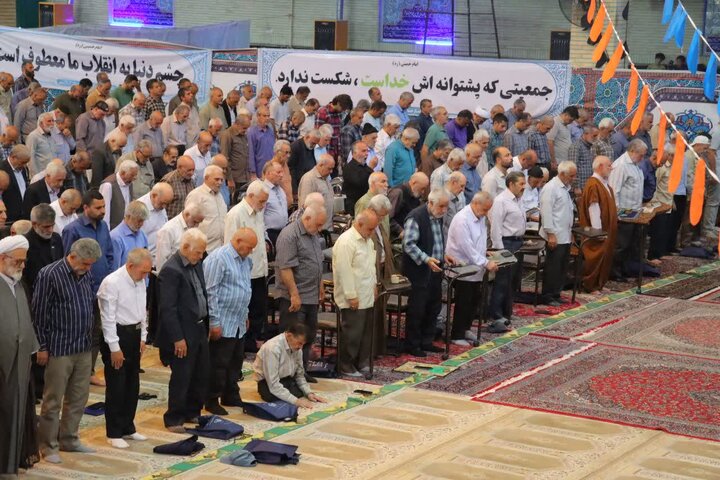 گزارش تصویری/ نماز عبادی سیاسی جمعه در اسلامشهر