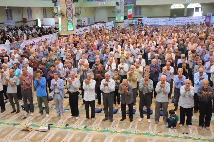 گزارش تصویری/ نماز عبادی سیاسی جمعه در اسلامشهر