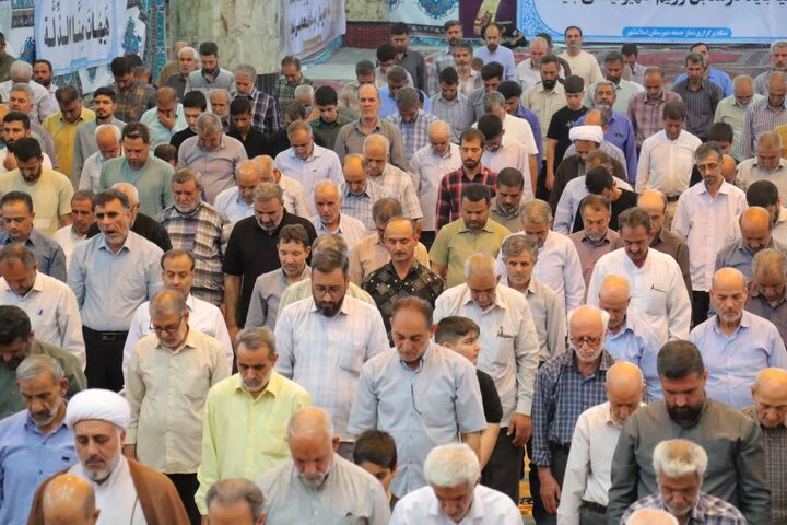 گزارش تصویری/ نماز عبادی سیاسی جمعه در اسلامشهر
