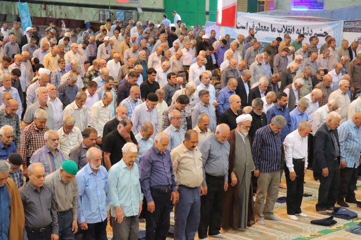 گزارش تصویری/ نماز عبادی سیاسی جمعه در اسلامشهر
