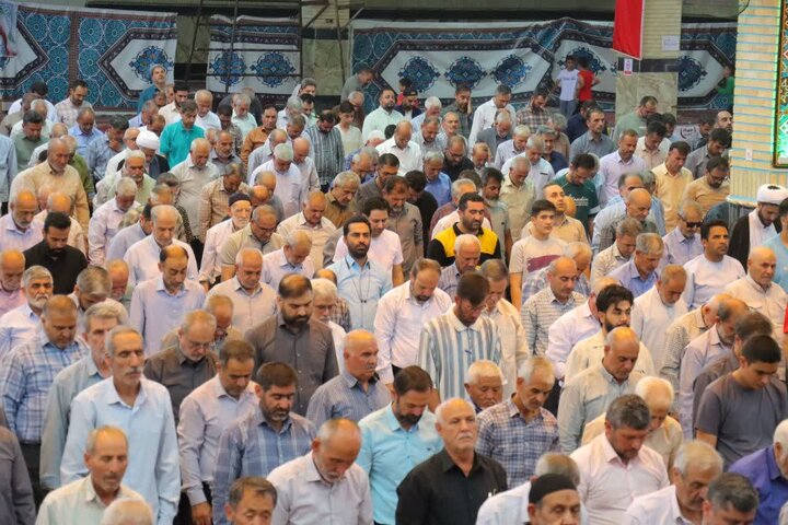 گزارش تصویری/ نماز عبادی سیاسی جمعه در اسلامشهر