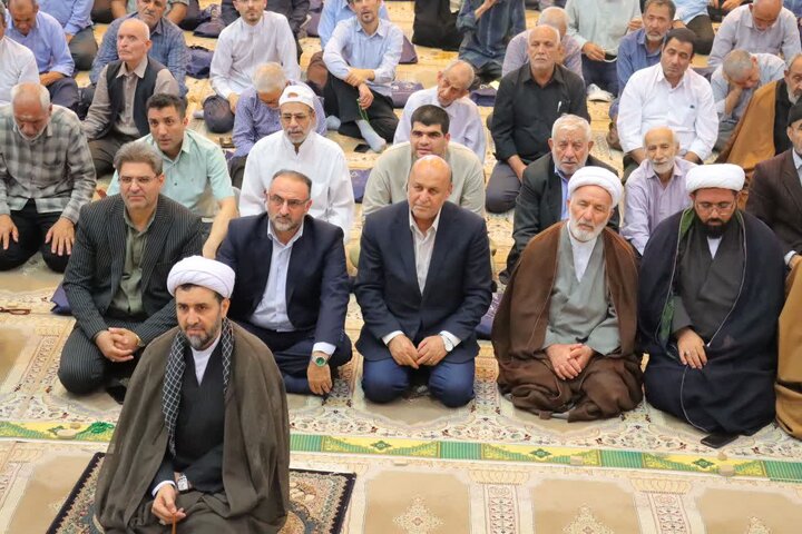 گزارش تصویری/ نماز عبادی سیاسی جمعه در اسلامشهر