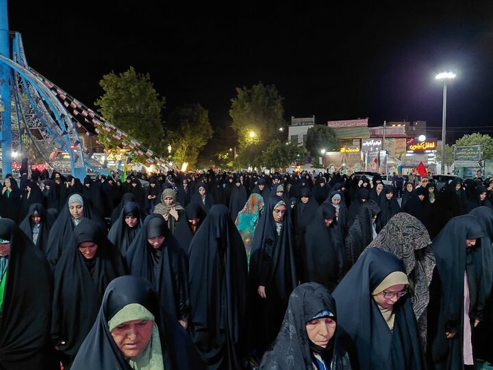گزارش تصویری/ تجمع اقتدار و اقامه نماز استغاثه در ورامین
