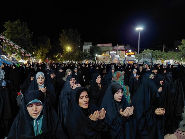 گزارش تصویری/ تجمع اقتدار و اقامه نماز استغاثه در ورامین