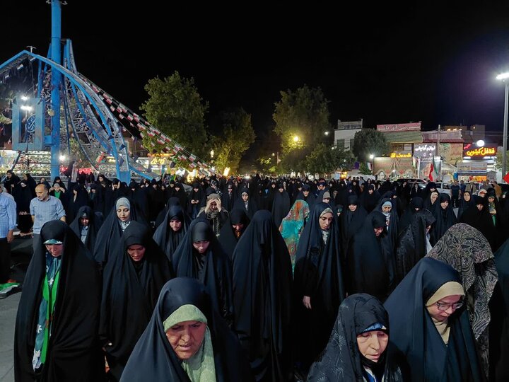 گزارش تصویری/ تجمع اقتدار و اقامه نماز استغاثه در ورامین