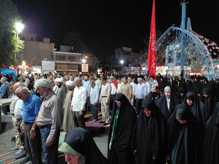 گزارش تصویری/ تجمع اقتدار و اقامه نماز استغاثه در ورامین