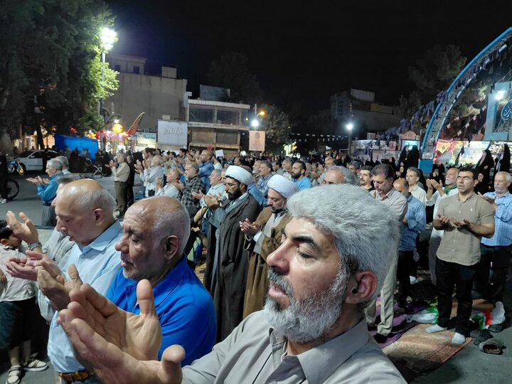 گزارش تصویری/ تجمع اقتدار و اقامه نماز استغاثه در ورامین