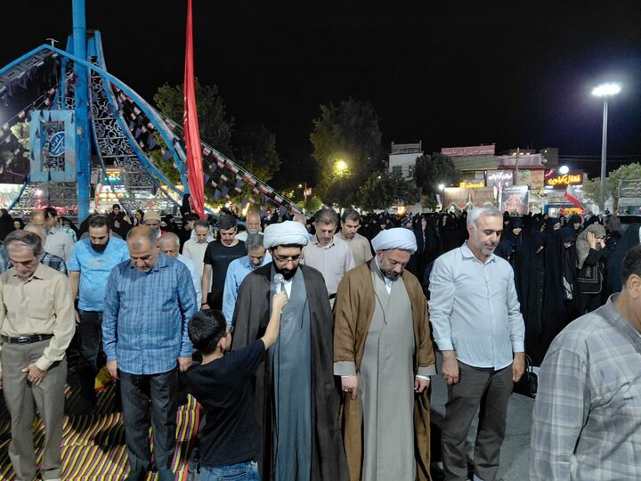 گزارش تصویری/ تجمع اقتدار و اقامه نماز استغاثه در ورامین