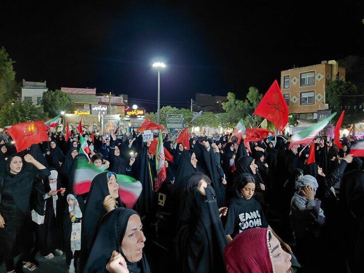 گزارش تصویری/ تجمع اقتدار و اقامه نماز استغاثه در ورامین