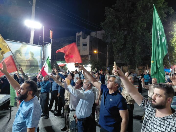 گزارش تصویری/ تجمع اقتدار و اقامه نماز استغاثه در ورامین