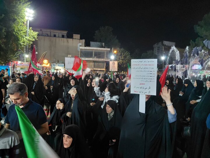 گزارش تصویری/ تجمع اقتدار و اقامه نماز استغاثه در ورامین