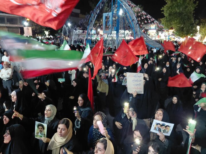 گزارش تصویری/ تجمع اقتدار و اقامه نماز استغاثه در ورامین